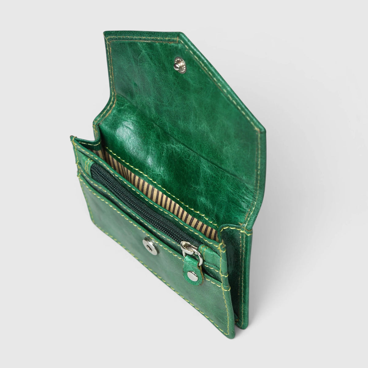 Green Card Wallet | Green Designer Card Holder – Hestern