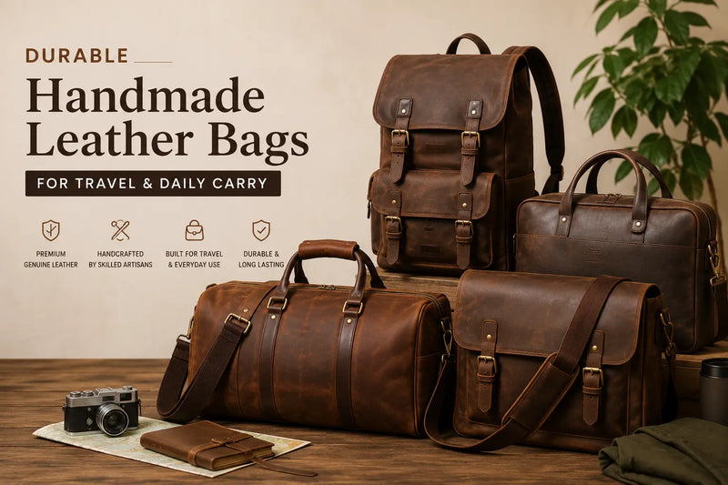 Handmade Leather Bags for Travel