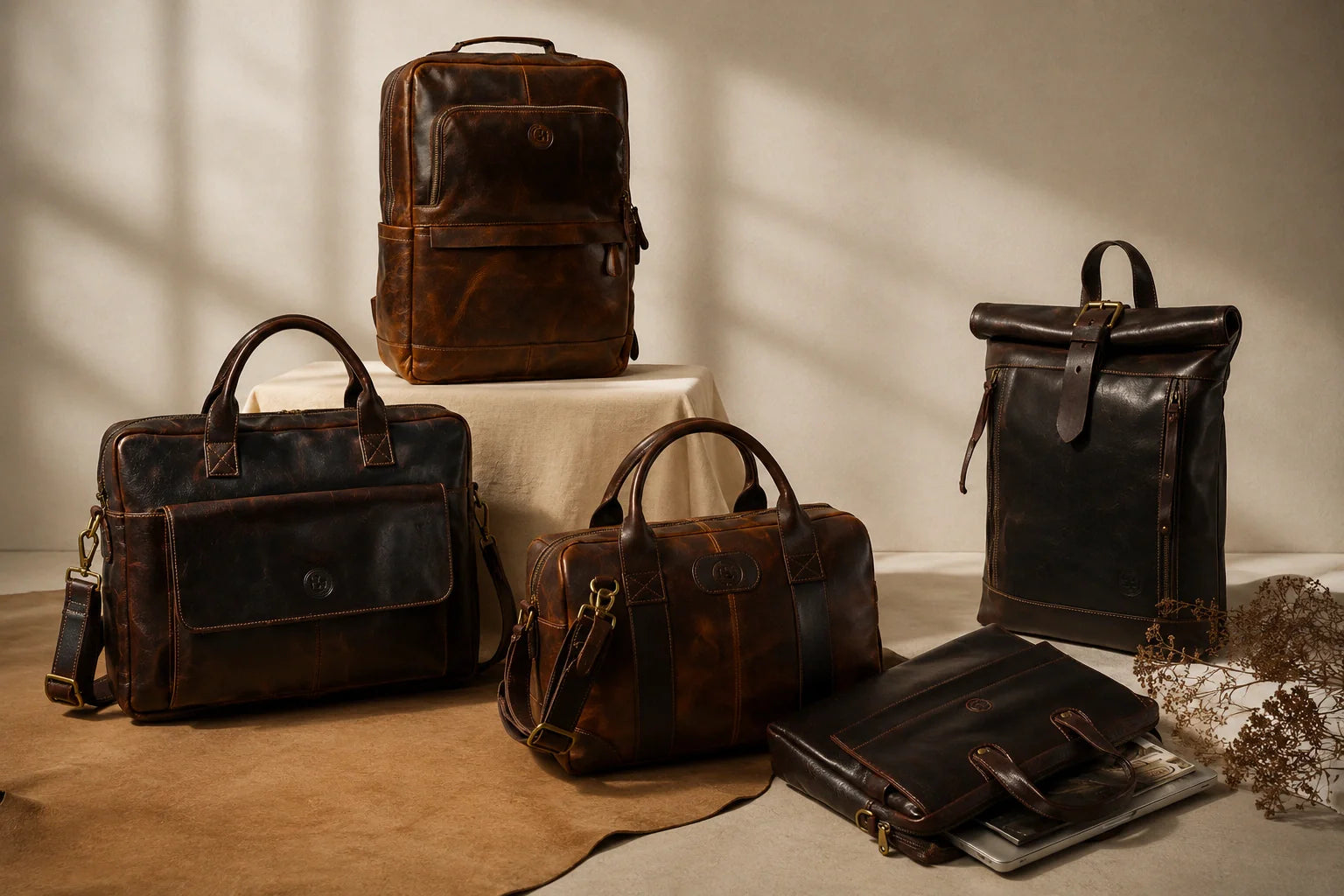 Full Grain Leather Laptop Bag for Men: Style, Durability, and Daily Carry