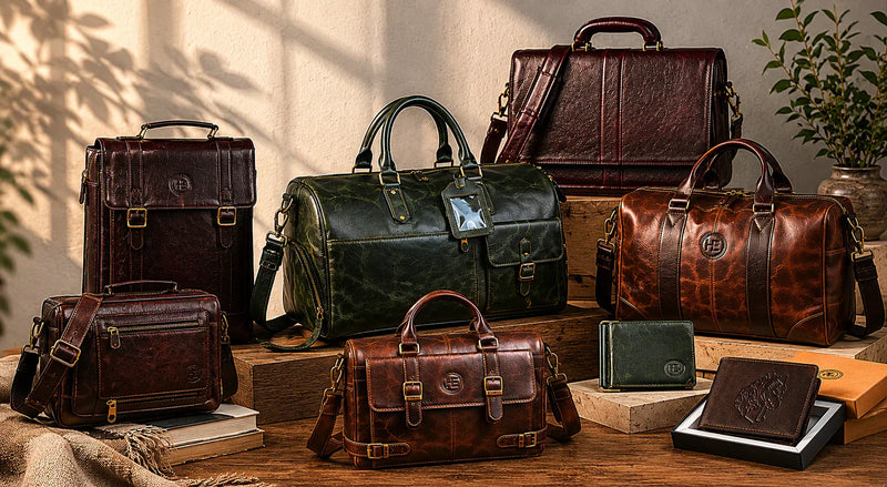 Hestern 6 Best Father's Day Gift Ideas 2026 — leather briefcases, duffles, sling and wallets handcrafted for every dad