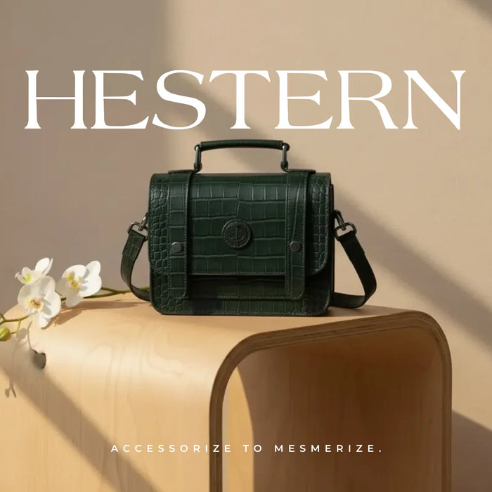 Urban Voyager Leather Belt Bag - Rich Green