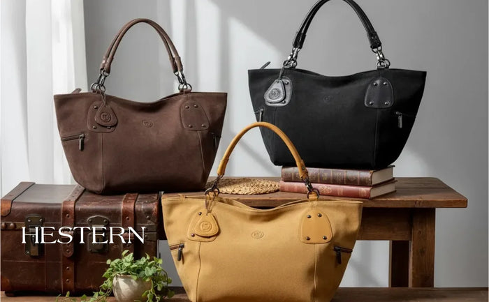 Monarch Luxe Suede Leather Convertible Tote Handbag – Coffee Brown