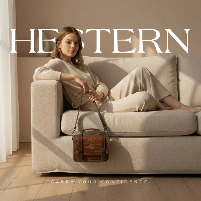 Urban Voyager Leather Belt Bag - Expresso brown