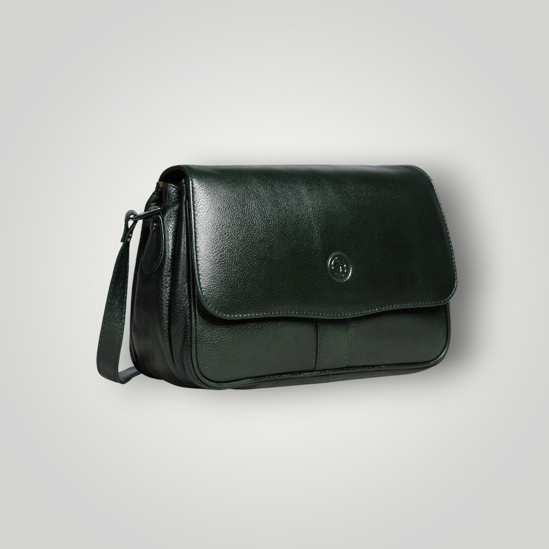 Midnight Opulence Satchel - Black Colour