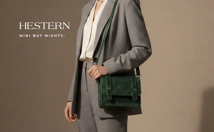 Urban Voyager Leather Belt Bag - Rich Green