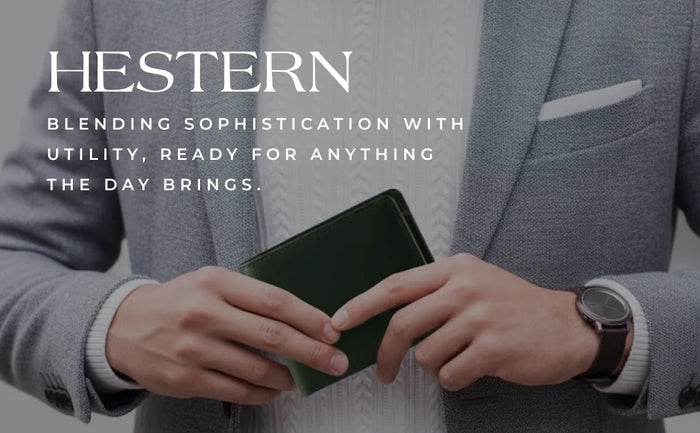 Vintage Leather RFID Wallet - Rich Green