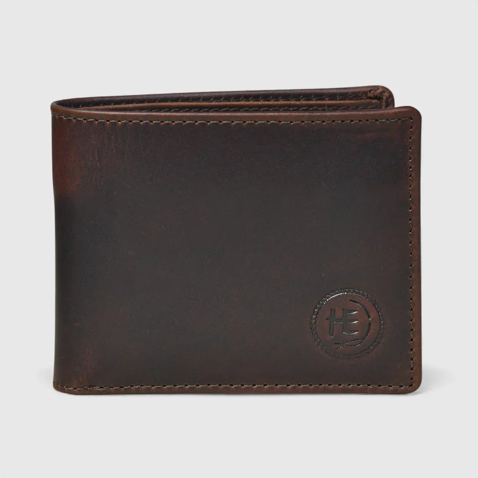 🎁 Vintage Leather RFID Wallet -Espresso brown