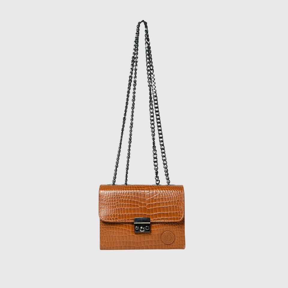 Obsidian Executive Leather Briefcase - Brown Colour