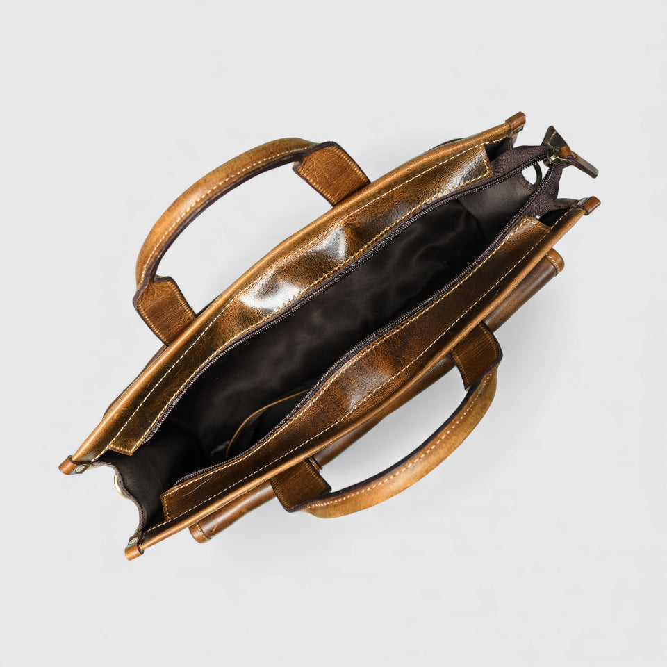 Heritage Leather Laptop Bag