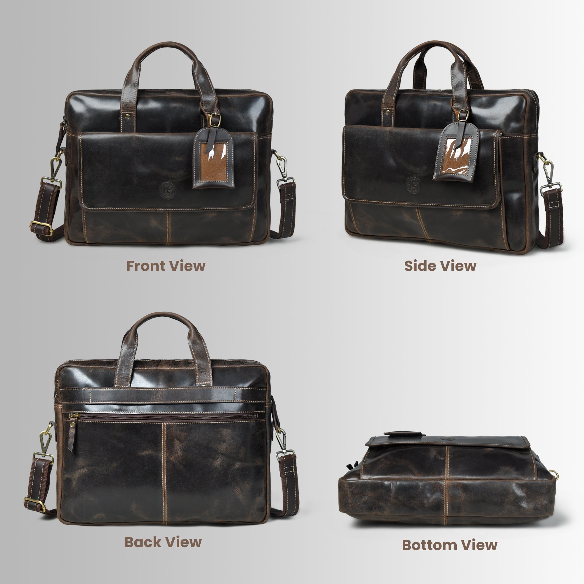 Midnight Forge Laptop Briefcase