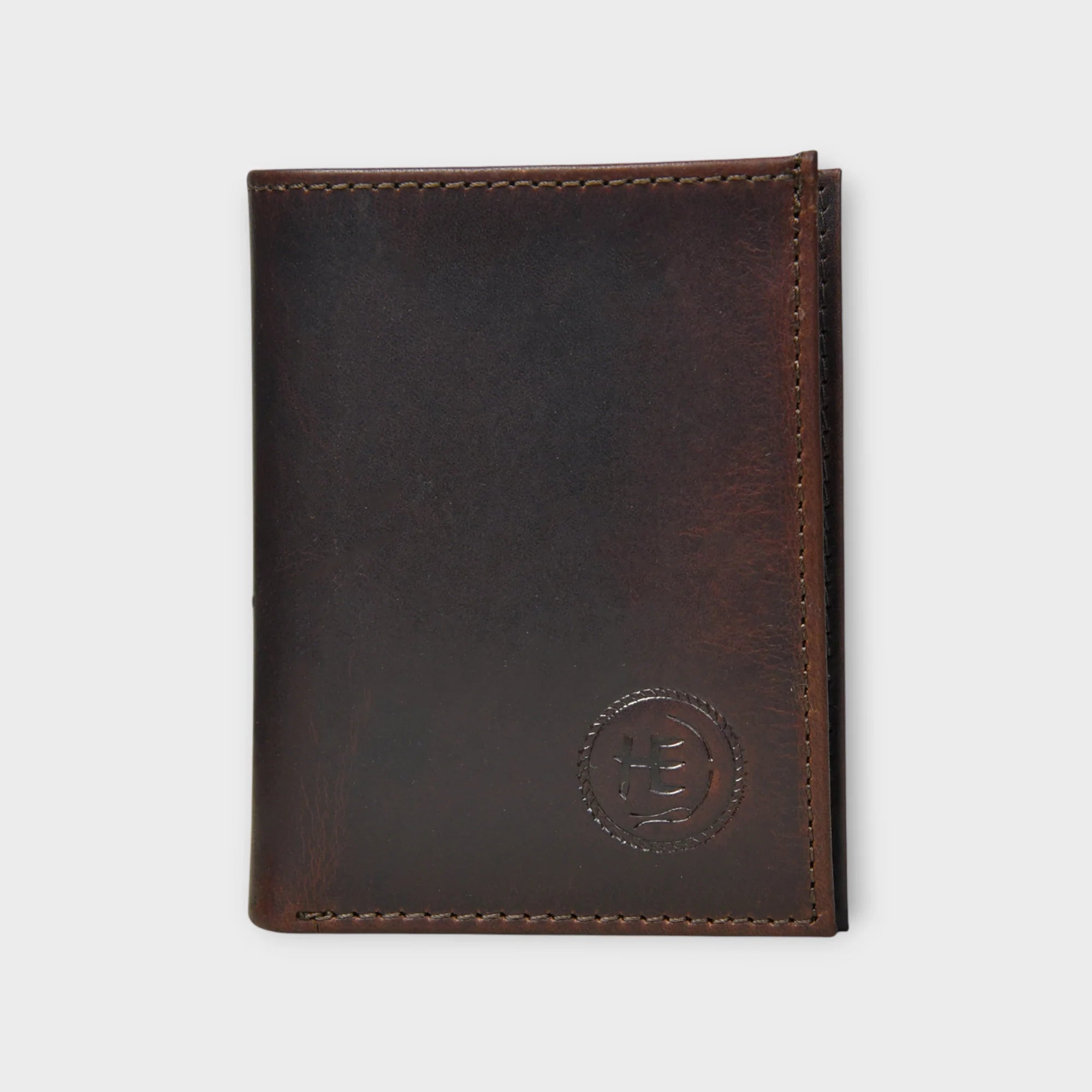 Ironwood Leather Wallet - Espresso brown