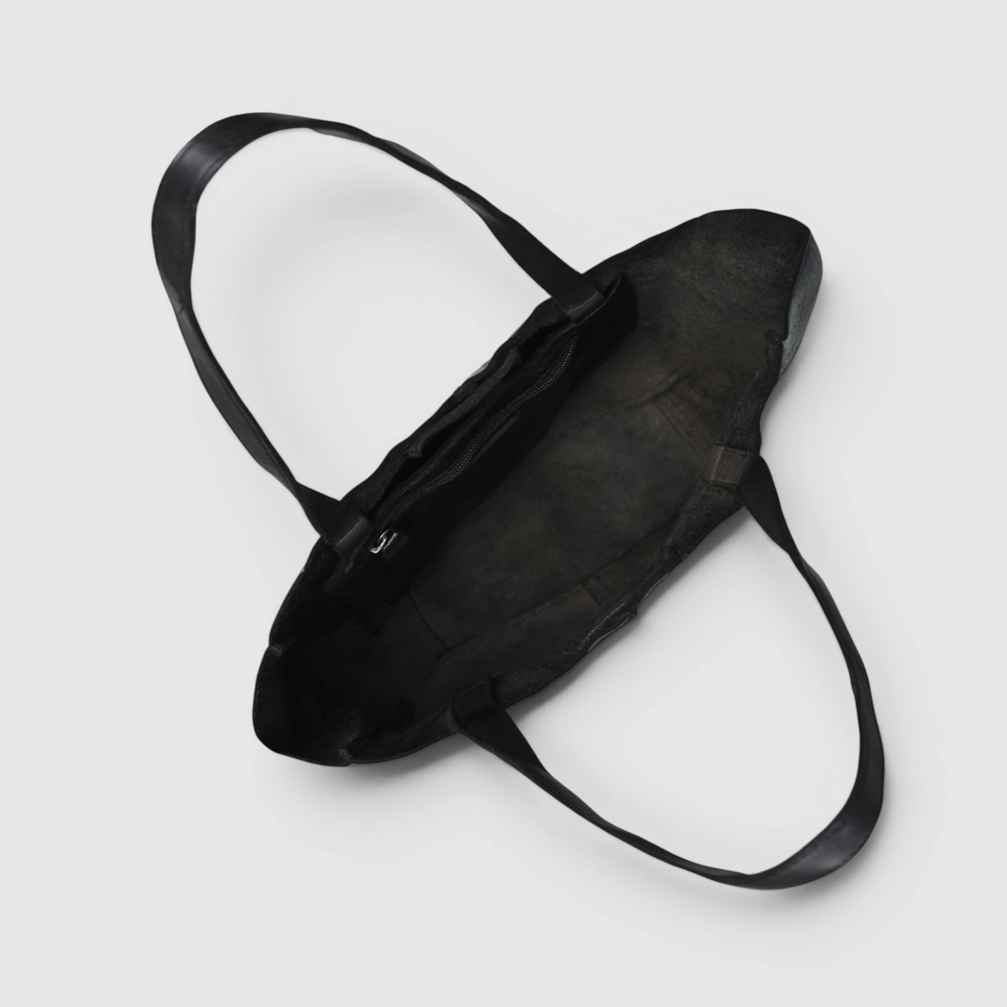 Hestern Midnight Classic Women’s Leather Tote - Black color