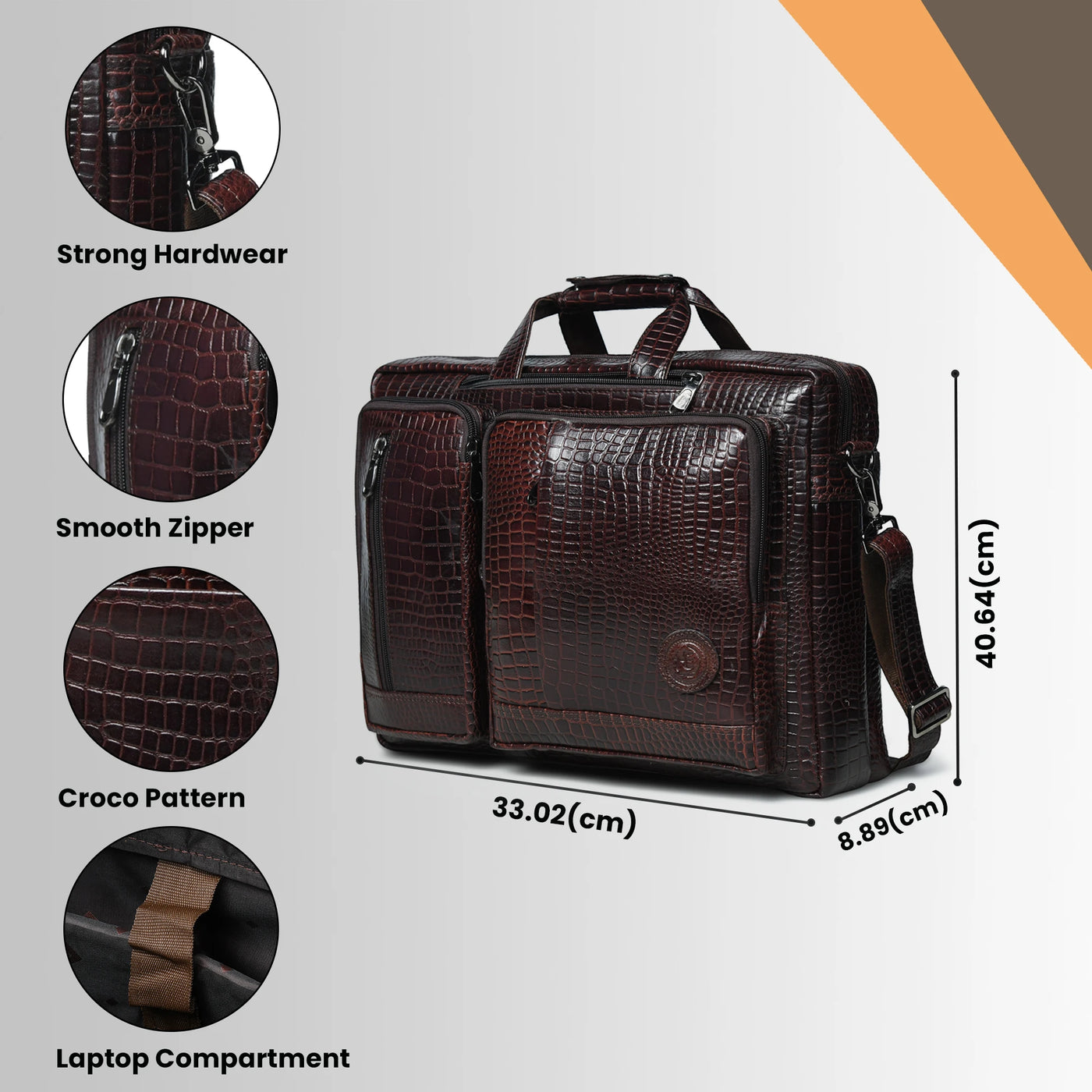 Top Grain Leather Backpack