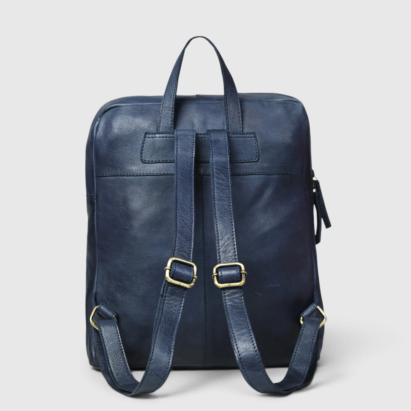 Urbancrest Blue Leather Backpack | Men’s Leather Backpack