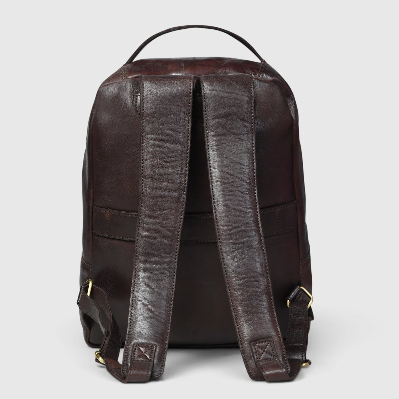 Trailmark Brown Leather Backpack