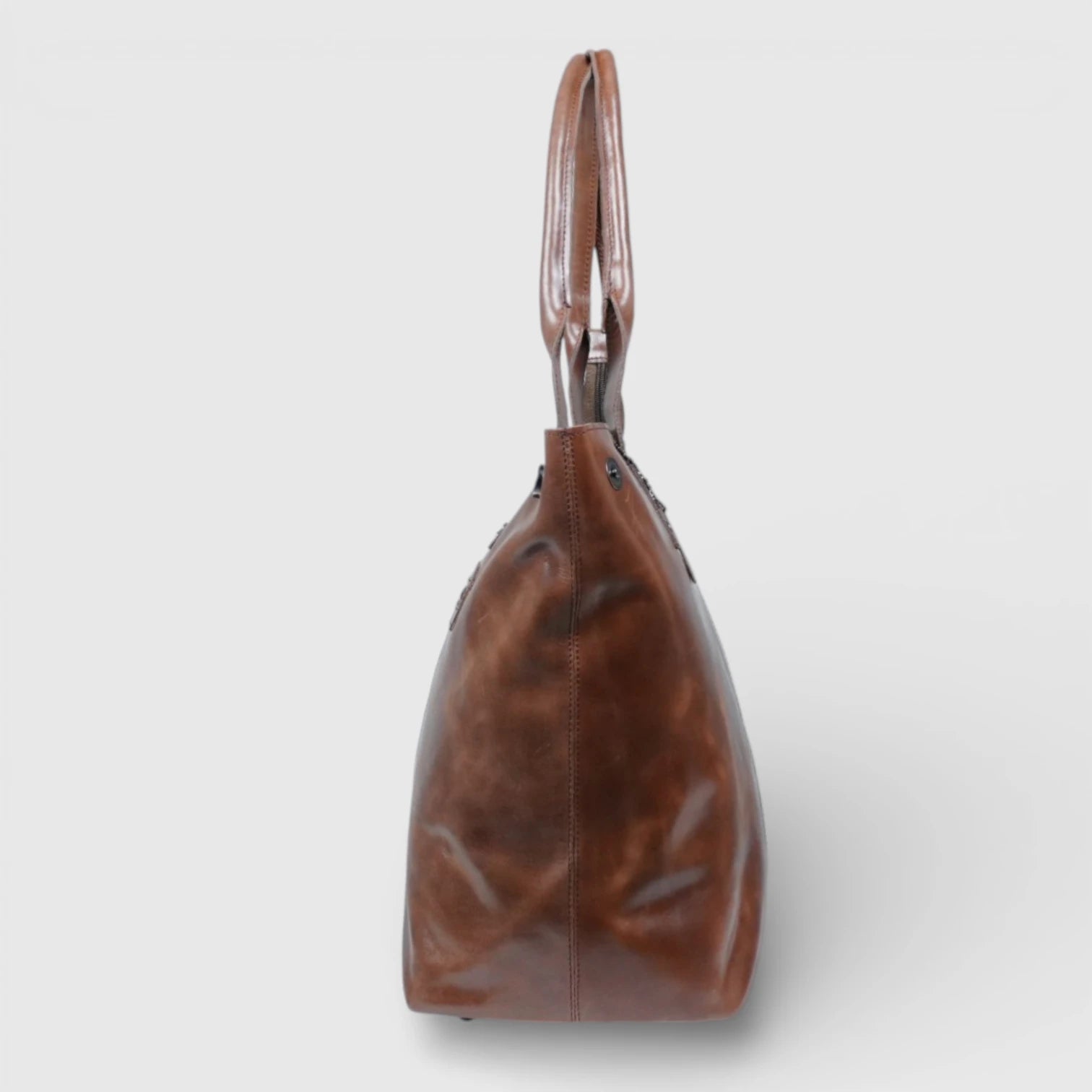 Aurelia Leather Carryall – Heritage Tan