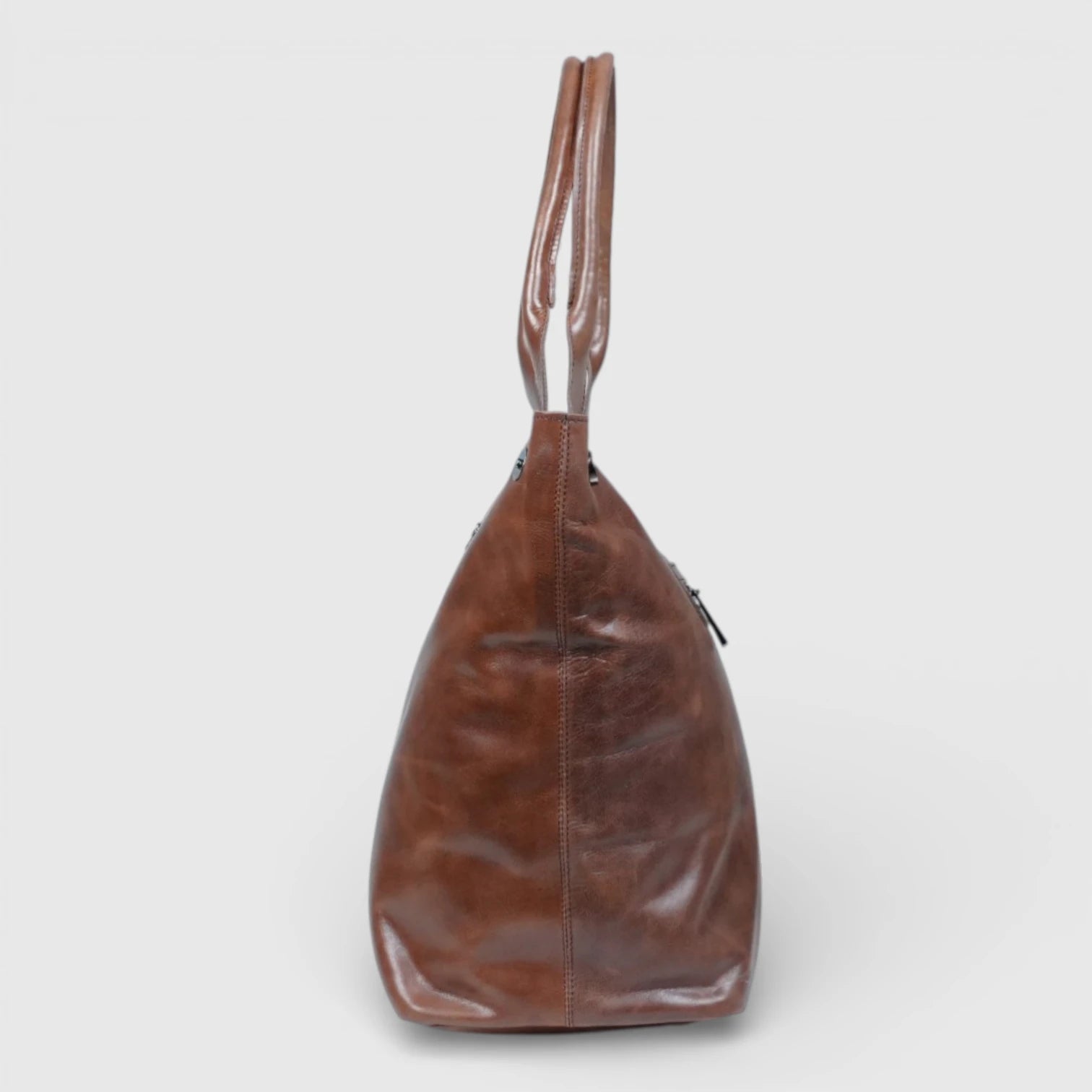 Aurelia Leather Carryall – Heritage Tan