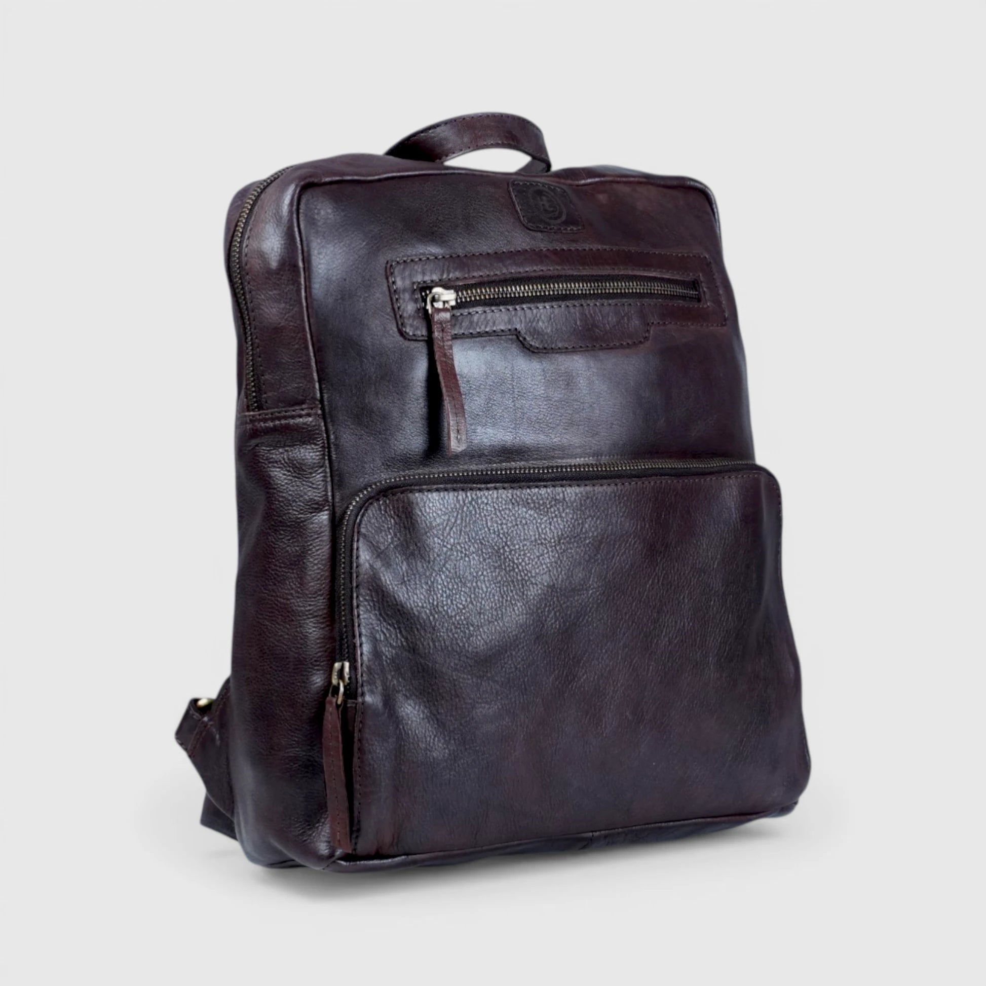 Urbancrest Leather Backpack – Espresso Brown