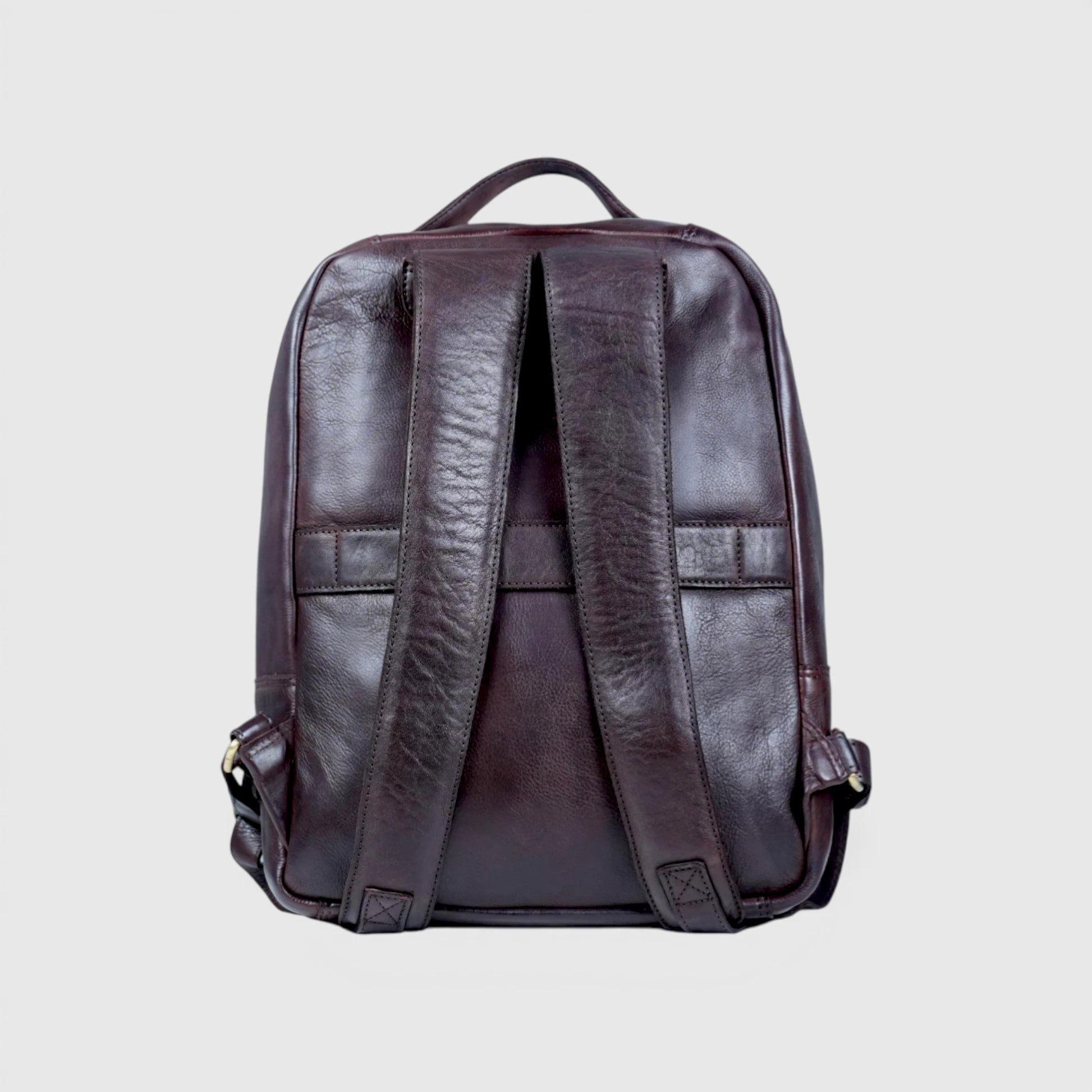 Hestern Trailmark Leather Backpack – Auburn Brown