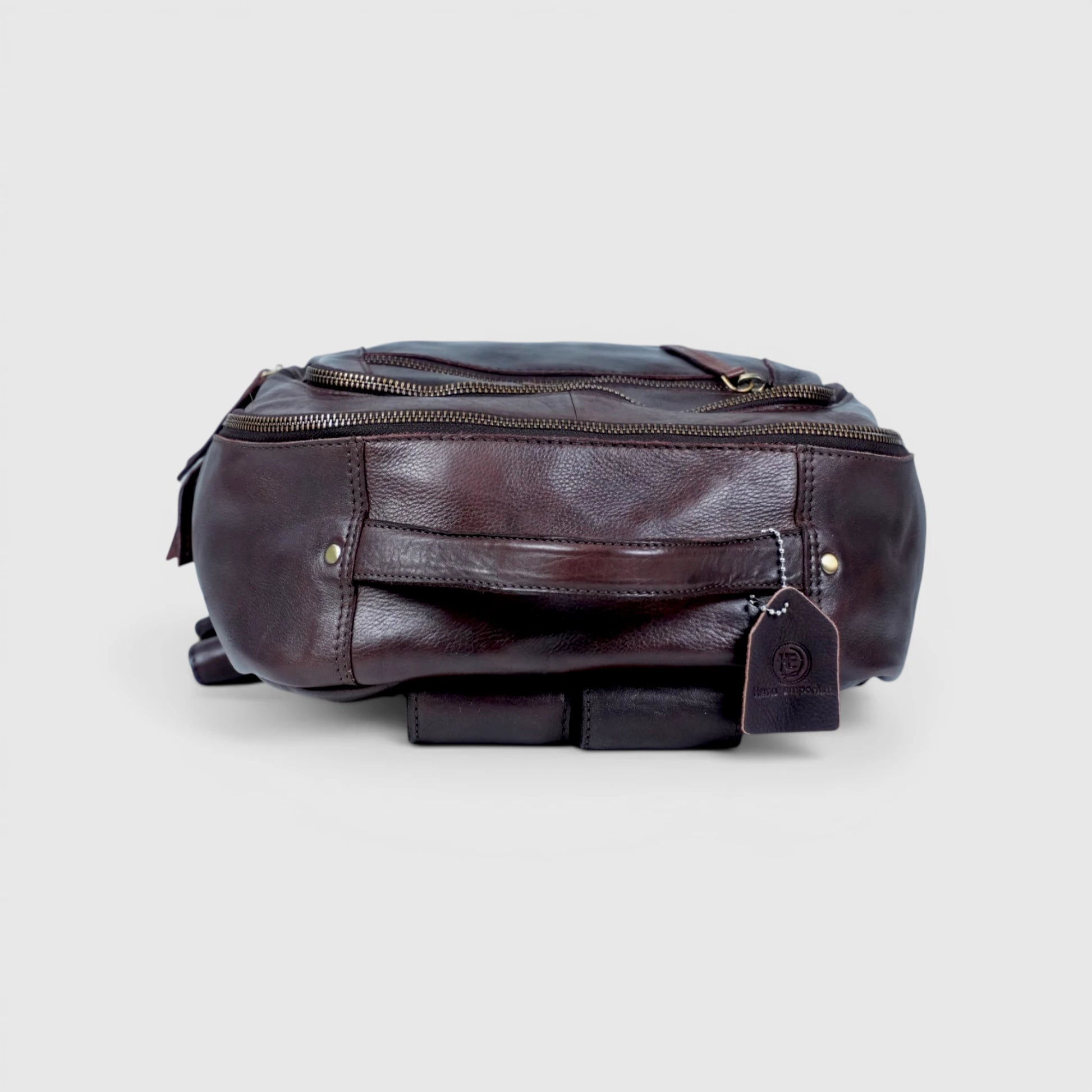 Hestern Trailmark Leather Backpack – Auburn Brown