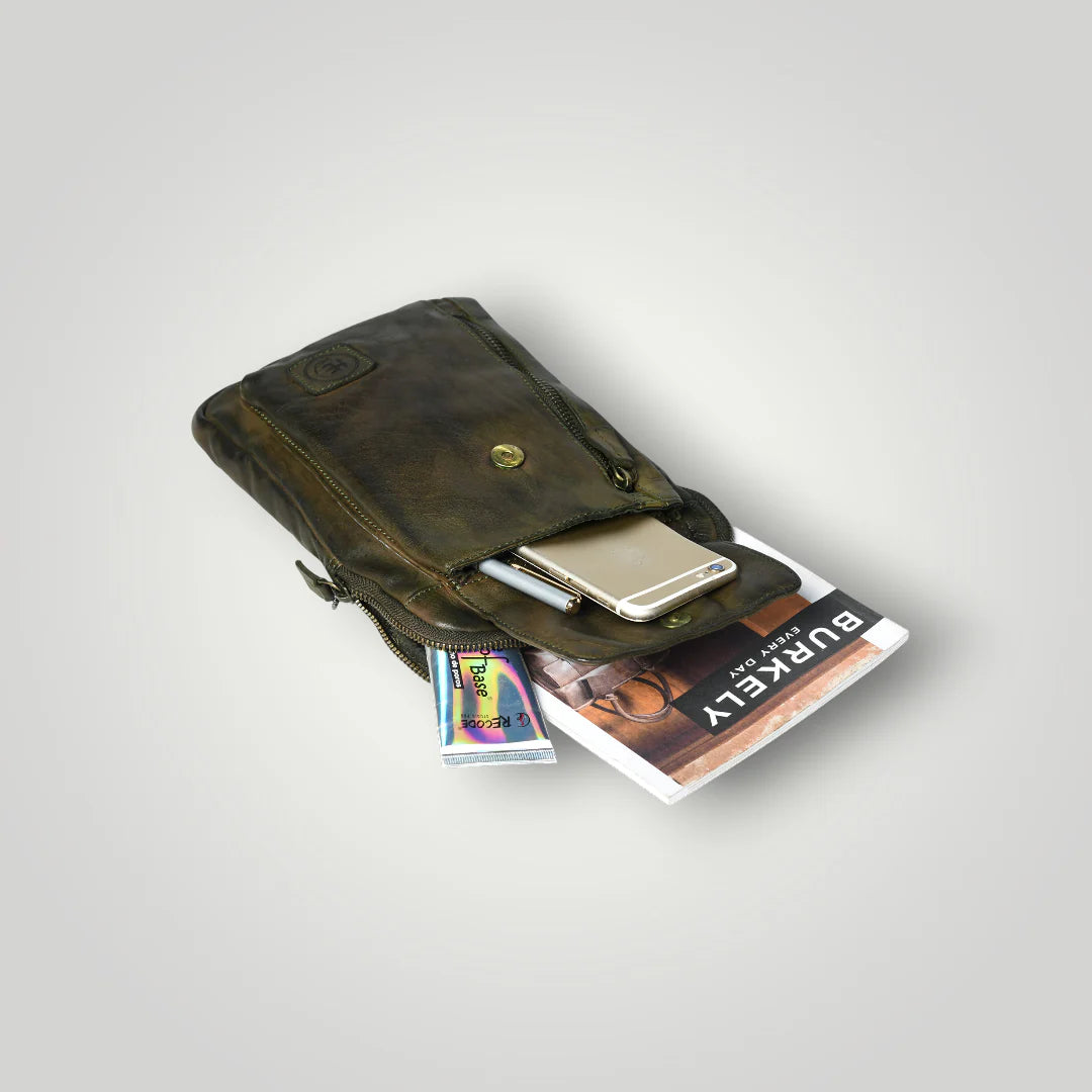  Hestern army green crossbody bag