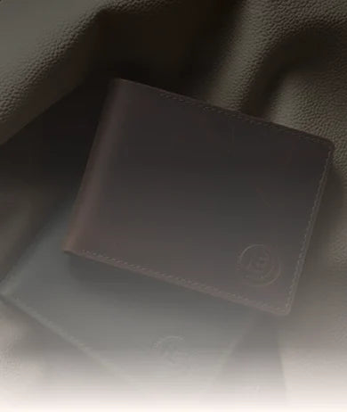 Classic Leather Card Wallet - Tan Colour