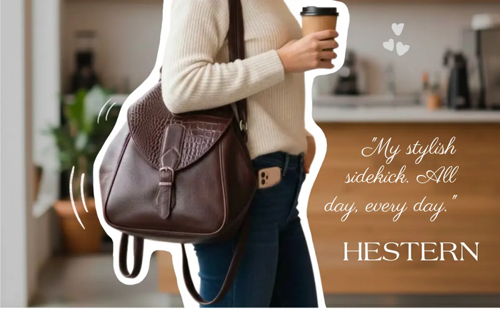 Croco Leather Shoulder Bag - Maroon colour